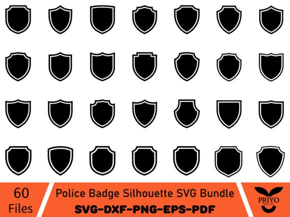 A Designer Reviews the Police Badge Silhouette SVG Bundle