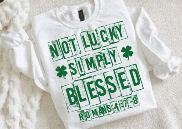 A Designer's Review: Not Lucky Simply Blessed SVG & PNG Graphics