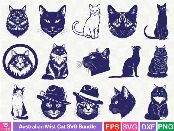 A Designer's Review: The Australian Mist Cat SVG Bundle