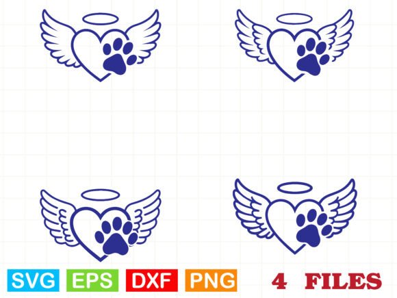 A Designer's Take on the Angel Heart Paw Print Design