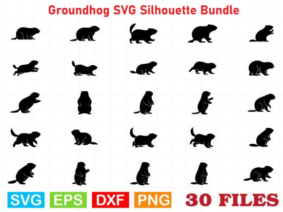 A Groundhog SVG Bundle for Branding & Graphics