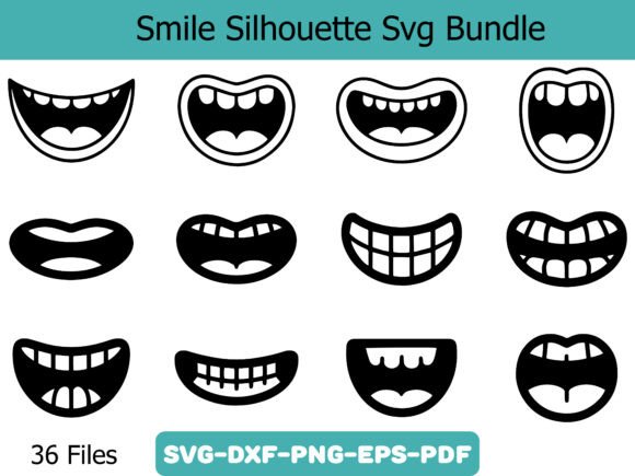 A Smile SVG Bundle for Graphics and Illustrations
