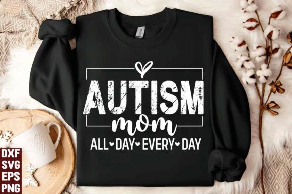 Autism Mama Graphics for T-Shirt Designs & More