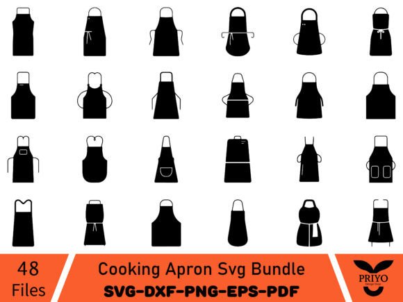 Cooking Apron Graphics: A Brand Designer’s Asset Review