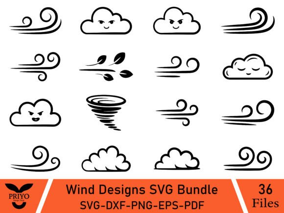 Crafting a Gentle World with Wind Designs SVG Graphics