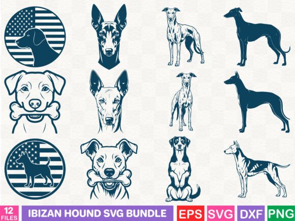 Ibizan Hound Graphics Bundle: A Designer's Review
