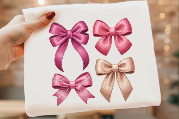 Putting the Pink Bow Satin Ribbon Bows Design to Practical Use