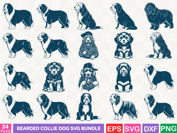 Reviewing the Bearded Collie SVG Bundle for Embroidery