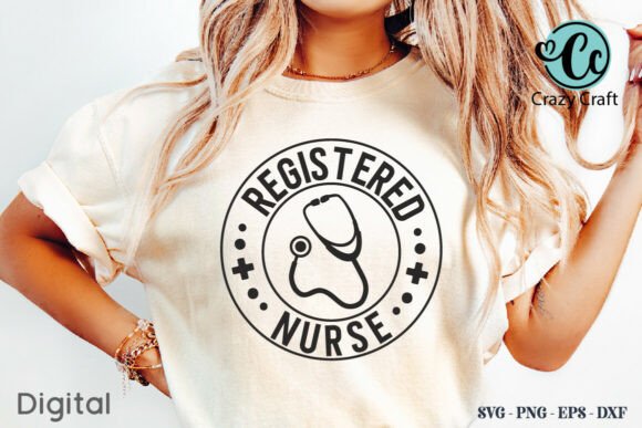 Reviewing the Registered Nurse SVG & PNG for Crafting & Small Business