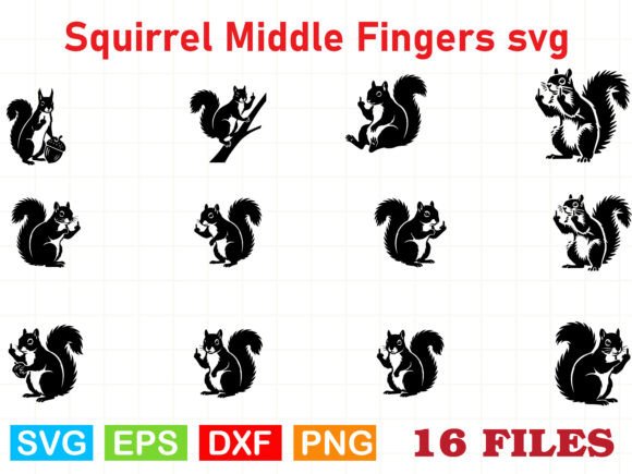 The Squirrel Middle Fingers SVG Bundle: A Brand Designer's Review